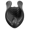 Masturbator Elite Vibrating Silicone Stimulator Negru Thumb 1