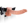 Strap-on Fetish Fantasy 24cm cu Vibratii Natural