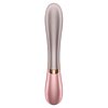 Vibrator Rabbit Hot Lover Heat Silicon 19.9 cm Roz Thumb 3