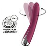 Vibrator Satisfyer Spinning Vibe 1 Rosu Thumb 1