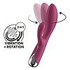 Vibrator Satisfyer Spinning Rabbit 1 Rosu Thumb 2