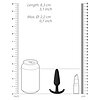 Anal Plug Slim Shots Negru Thumb 5