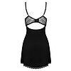 Babydoll Obsessive Laurise Negru S-M Thumb 1