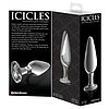 Anal Plug de Sticla Icicles 26 Transparent Thumb 1