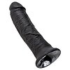 Dildo Penis 8 Inch Negru Thumb 3