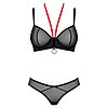 Set Obsessive Glandez Negru XS-S Thumb 1