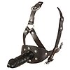 Leather Head Harness with Dildo Negru Thumb 4