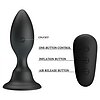 Anal Plug Mr. Play Vibrating Negru Thumb 4