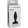 Plug Anal Mini Silicone Negru Thumb 2