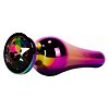 Anal Plug Secret Shine Metal S Rainbow Multicolor Thumb 3