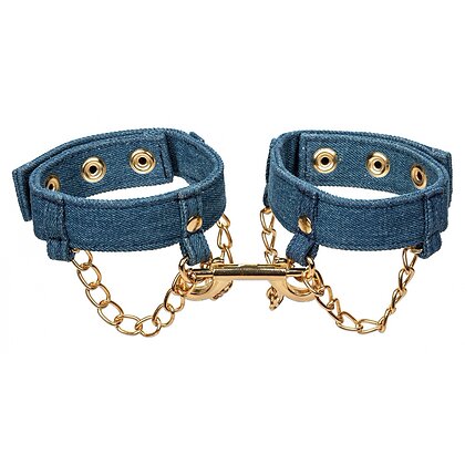 Ride Em Denim Ankle Cuffs Albastru