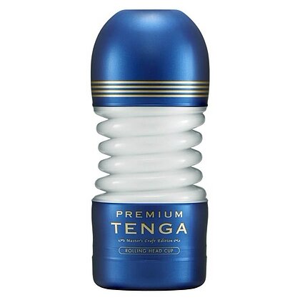 Masturbator Premium Tenga Rolling Head Albastru