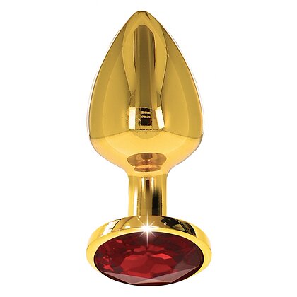 Anal Plug With Diamond Jewel S Auriu