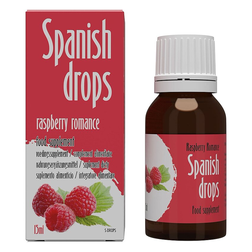 Afrodisiac Spanish Drops Raspberry Romance