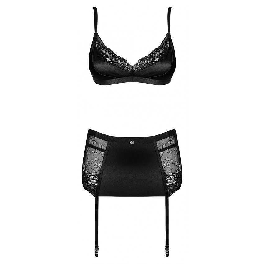 Set Obsessive Blanita Negru