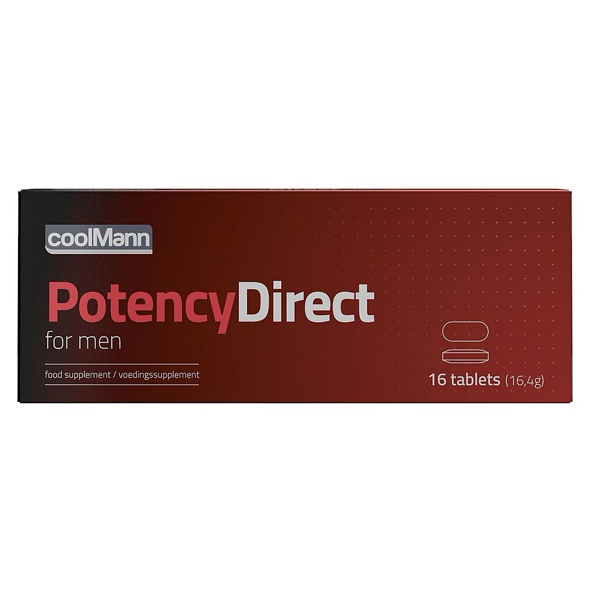 Tablete Erectie CoolMann Potency Direct