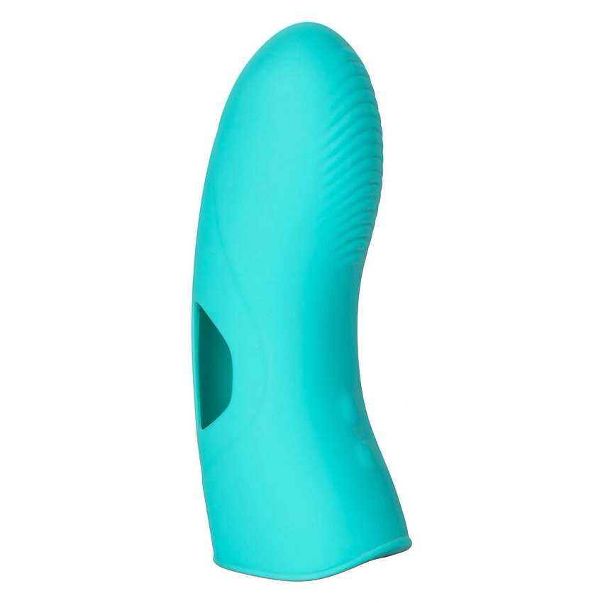 Vibrator Deget Silicone Marvelous Tickler Turcoaz