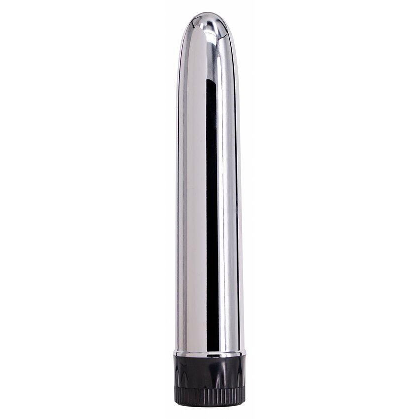 Vibrator Slim Line Silver Argintiu