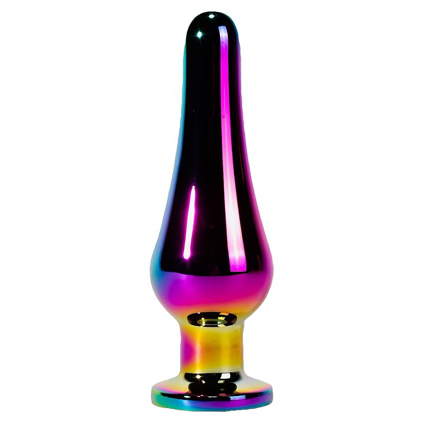 Anal Plug Secret Shine Metal S Rainbow Multicolor